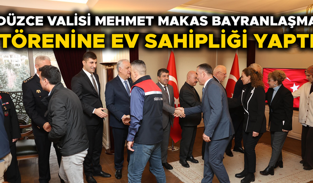 VALİ MAKAS KURUM İL MÜDÜRLERİ İLE BAYRAMLAŞTI