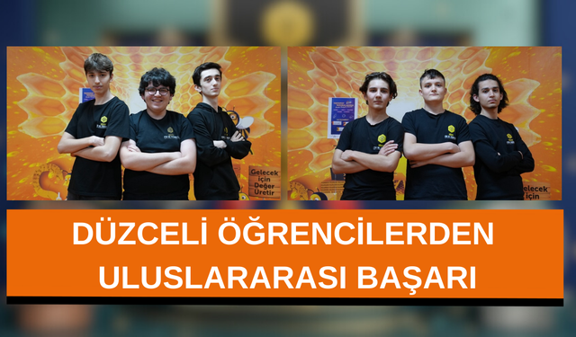 DÜNYA DERECESİ İLE TÜRKİYE’Yİ GURURLANDIRDILAR