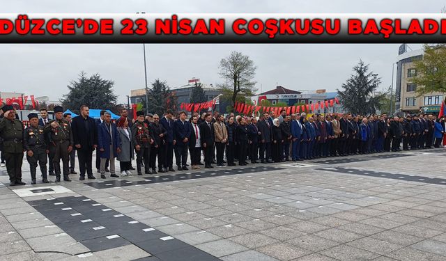 İLK TÖREN ANITPARK MEYDANI’NDA DÜZENLENDİ