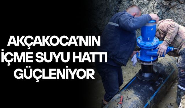 BAŞKAN ALBAYRAK: İÇME SUYU ALTYAPISINI GÜVENLİ VE SAĞLIKLI HALE GETİRİYORUZ