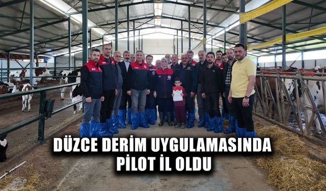DERİM UYGULAMASI KAPSAMINDA ÜRETİCİLER ARİ İŞLETMEDE BULUŞTU