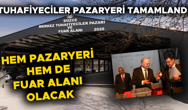 ESNAFLAR YERLERİNİ BELİRLEMEK İÇİN KURA ÇEKTİ