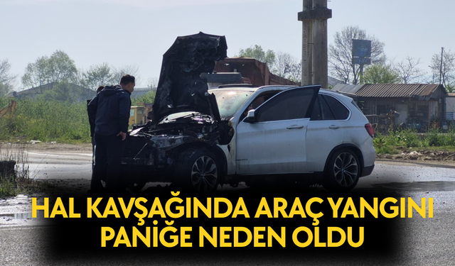 MOTOR KISMINDAN ÇIKAN ALEVLER CİPİ KULLANILAMAZ HALE GETİRDİ