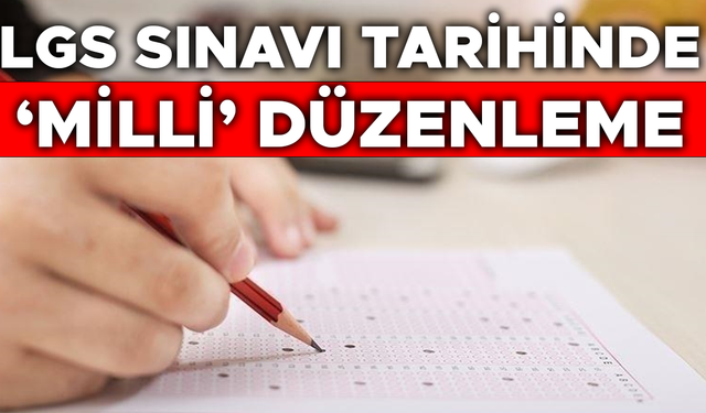 SINAV TARİHİ DEĞİŞTİRİLDİ