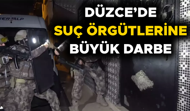 ÇOK SAYIDA KİŞİ GÖZALTINA ALINDI
