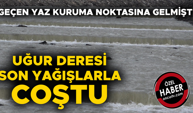 SUYUN DEBİSİ ARTMAYA DEVAM EDİYOR
