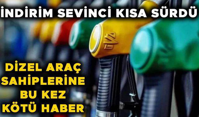 MOTORİNE KALLAVİ ZAM YOLDA