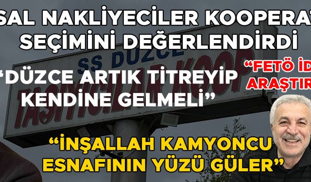“DÜZCE FARUK ÖZLÜ NİMETİNİN KIYMETİNİ BİLMİYOR”