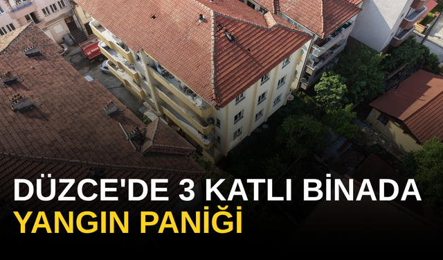 BOŞ DAİREDE MADDİ HASAR MEYDANA GELDİ