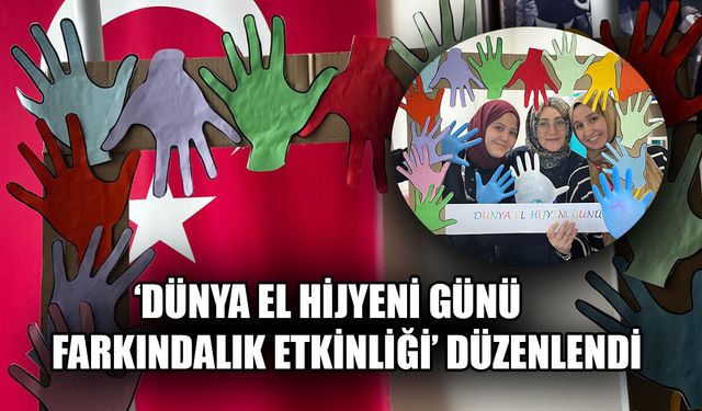 HASTA VE YAKINLARINA EL HİJYENİ ANLATILDI