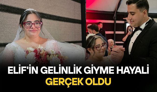 YAPAY ZEKAYLA TASARLADIĞI GELİNLİK HAYALİNE TEMSİLİ DÜĞÜNLE KAVUŞTU