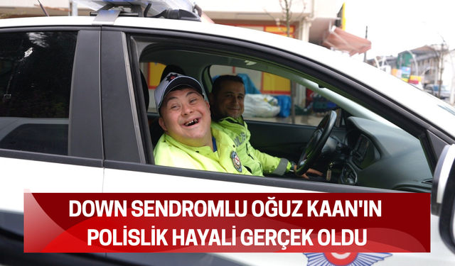 ÜNİFORMAYI GİYDİ, DENETİME ÇIKTI