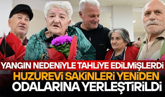 TAHLİYE EDİLEN 54 KİŞİ ODALARINA KAVUŞTU