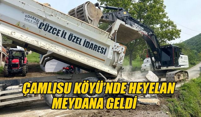 EKİPLER BÖLGEDE ÇALIŞMA BAŞLATTI