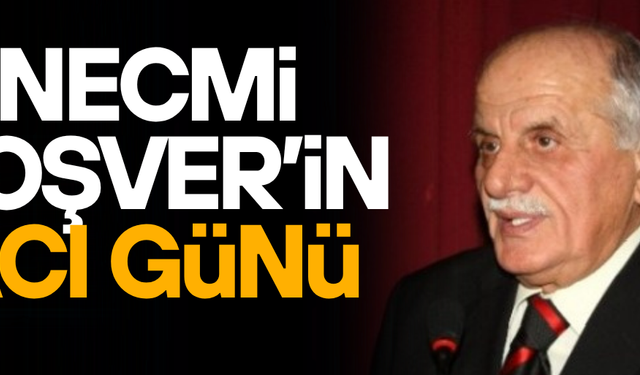 NECMİ HOŞVER’İN ACI KAYBI