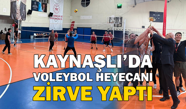 ŞAMPİYONLUK KUPASINI JANDARMA TAKIMI KALDIRDI