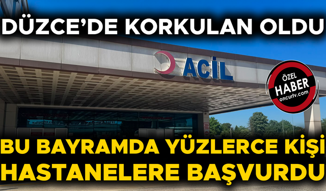 SADECE ATATÜRK DEVLET HASTANESİ YÜZÜN ÜZERİNDE VAKA GİTTİ