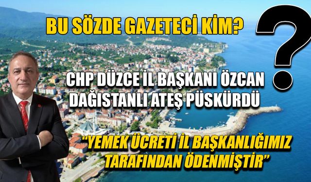 DAĞISTANLI: “YA BU NEYİN PUŞTLUĞU BU, BIÇAK KEMİKTE”