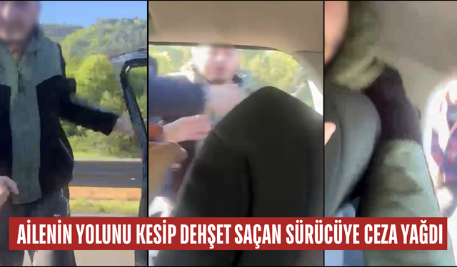 180 BİN TL CEZA VE EHLİYETİNE EL KONULDU