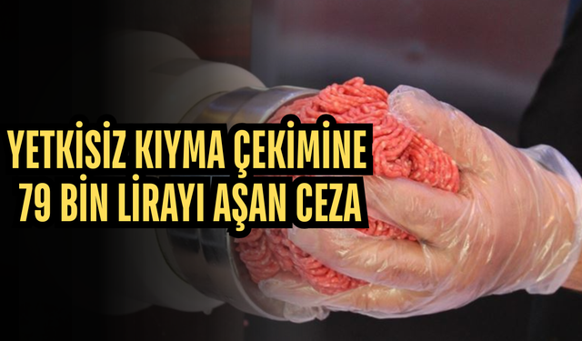 VATANDAŞLARA KASAP DIŞINDA KIYMA ÇEKTİRMEYİN UYARISI YAPILDI
