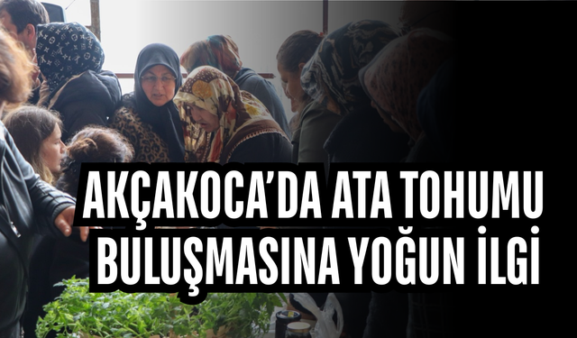 VATANDAŞLAR VE ÜRETİCİLER TOHUMLARINI ÜCRETSİZ TAKAS ETTİ