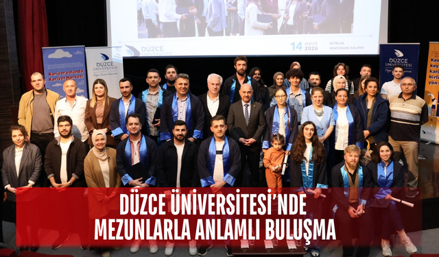 ‘’MEZUNİYET BİR SON DEĞİL, BİR BAĞDIR’’