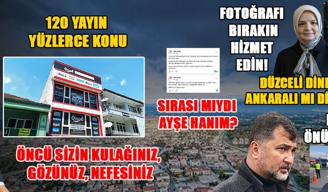 ARA VERİYORUZ, VEDA ETMİYORUZ