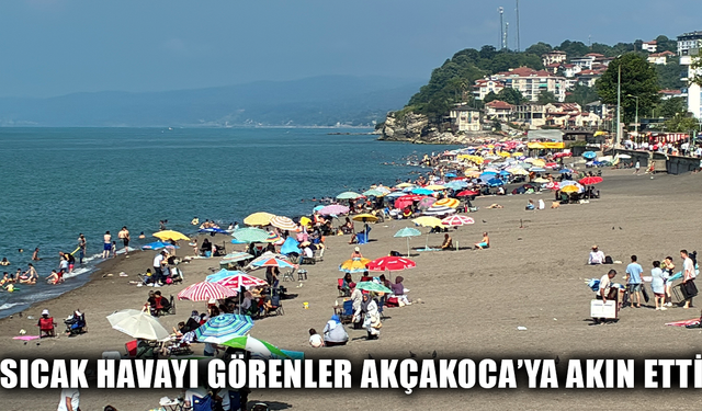 PLAJLARDAKİ YOĞUNLUK DİKKAT ÇEKTİ
