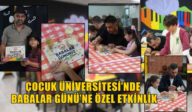 BABALAR VE ÇOCUKLARI MUTFAĞA GİRDİ