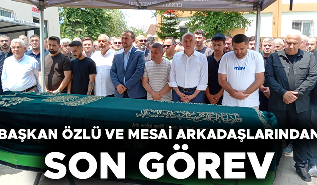 ERSİN ÇAKIR TOPRAĞA VERİLDİ