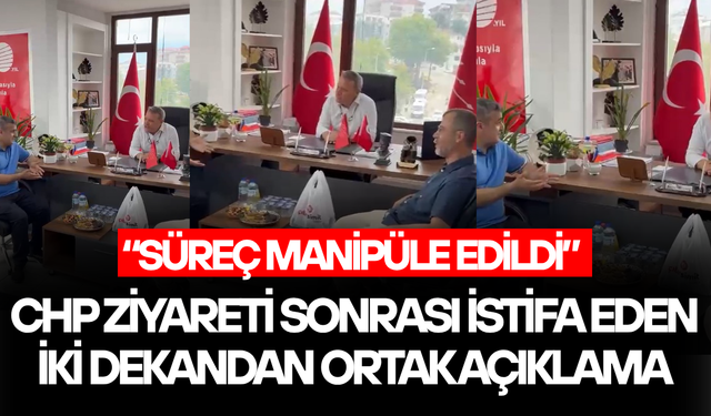 “ÜNİVERSİTENİN YIPRANMAMASI İÇİN İSTİFA ETTİK”