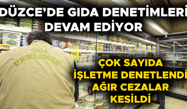 HALK SAĞLIĞIYLA OYNAYAN İŞLETMELERE GÖZ AÇTIRILMAYACAK