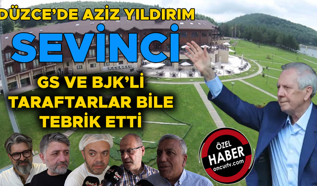 “DÜZCE’YE VE DÜZCESPOR’A DESTEK VERECEĞİNDEN EMİNİZ”
