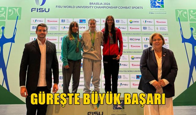 DÜ ÖĞRENCİSİ ZERDA DEMİR DÜNYA İKİNCİSİ OLDU