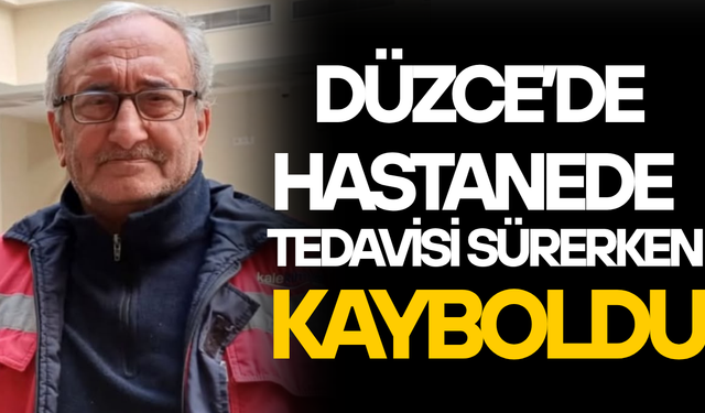 ALZHEİMER HASTASI YAŞLI ADAM HER YERDE ARANIYOR