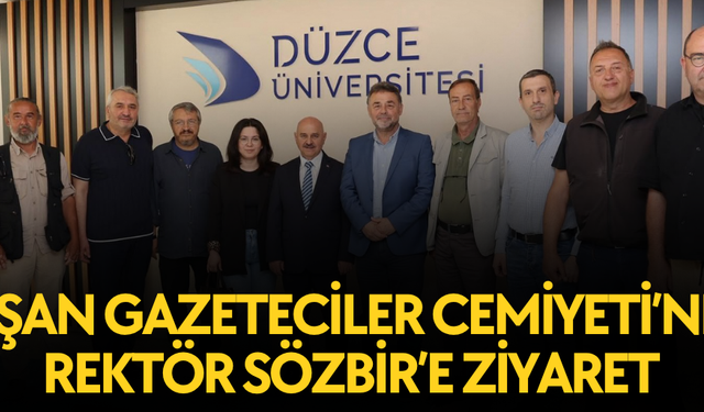 REKTÖR SÖZBİR YATIRIMLAR VE PROJELER KONUSUNDA BİLGİ VERDİ