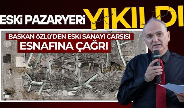 ÖZLÜ: RİSKLİ YAPILARDAN KURTULALIM, KENTSEL DÖNÜŞÜMÜ GERÇEKLEŞTİRELİM