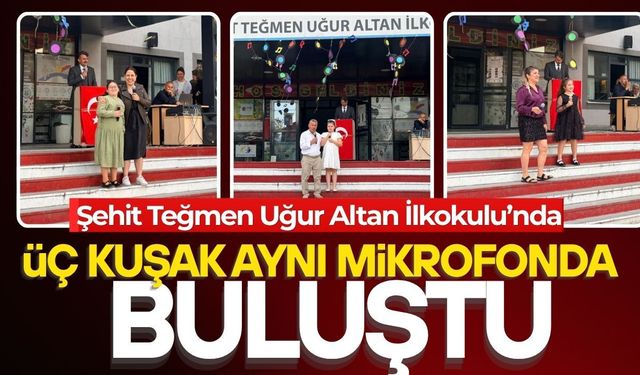 ŞEHİT TEĞMEN UĞUR ALTAN İLKOKULU'NDAN ÖRNEK ETKİNLİK