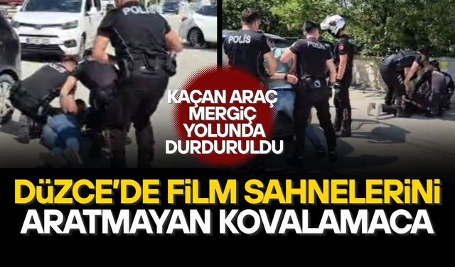 DÜZCE ASAYİŞ EKİPLERİNDEN NEFES KESEN OPERASYON