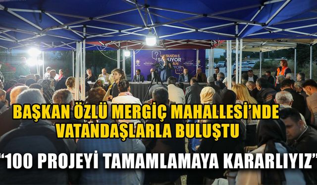 “BİZ BU ŞEHRİN KADERİNİ, ÇEHRESİNİ DEĞİŞTİRMEK İÇİN YOLA ÇIKTIK”