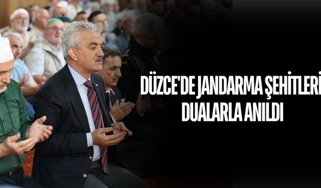 AZİZ ŞEHİTLER VE KAHRAMAN GAZİLER İÇİN DUALAR EDİLDİ