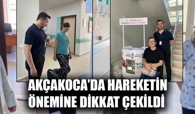 “HAREKET YAŞINI ÖĞREN, SAĞLIKLI YAŞA” STANT ETKİNLİĞİ DÜZENLENDİ