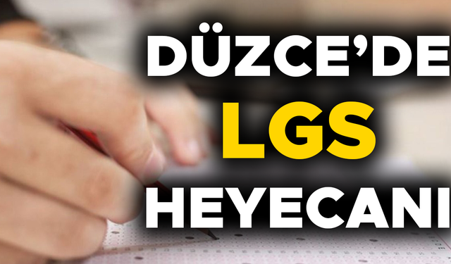 BİNLERCE ÖĞRENCİ SINAVDA TER DÖKECEK