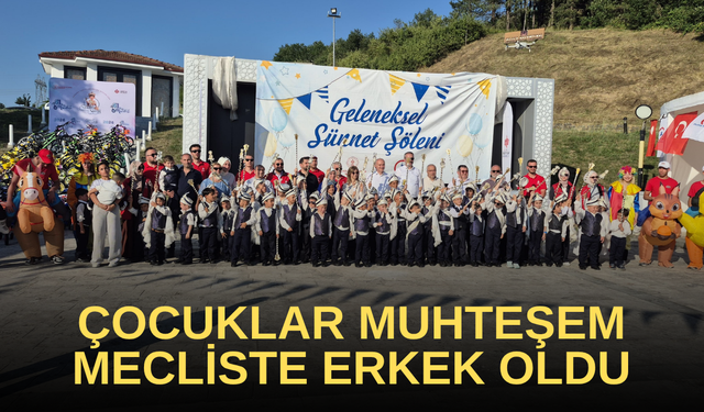 BAŞKAN ÖZLÜ: BUNDAN SONRA DA SÜNNET ŞÖLENLERİ YAPMAYA DEVAM EDECEĞİZ