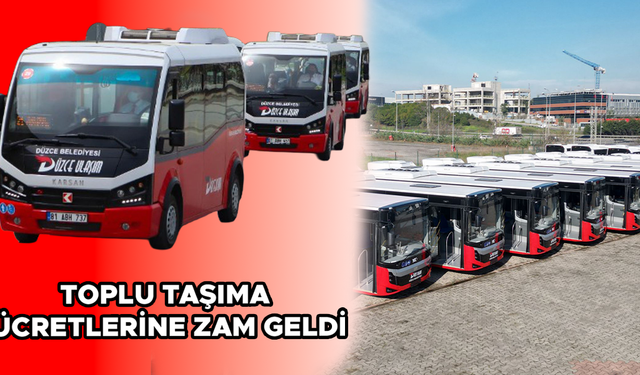 YENİ TARİFELER BELLİ OLDU