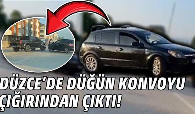 YOL KESEN ARAÇLAR KAMERADA