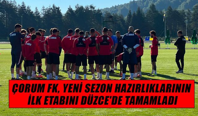 TAKTİKSEL ÇALIŞMALAR YAPARAK HAZIRLANDILAR