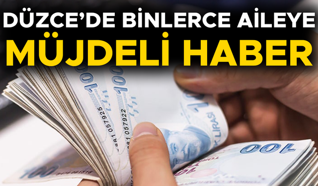 O PARALAR HESAPLARA YATMAYA BAŞLADI