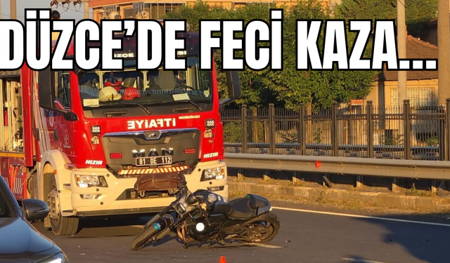 3 ARAÇ VE 1 MOTOSİKLET KAZAYA KARIŞTI
