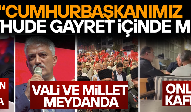 10 BİN DÜZCELİ NÖBETTE, ONLAR SOHBETTE